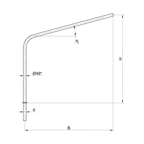 Кронштейн К2-1,0-1,0-0-1