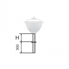К52-0,5-1-5 кронштейн однорожковый