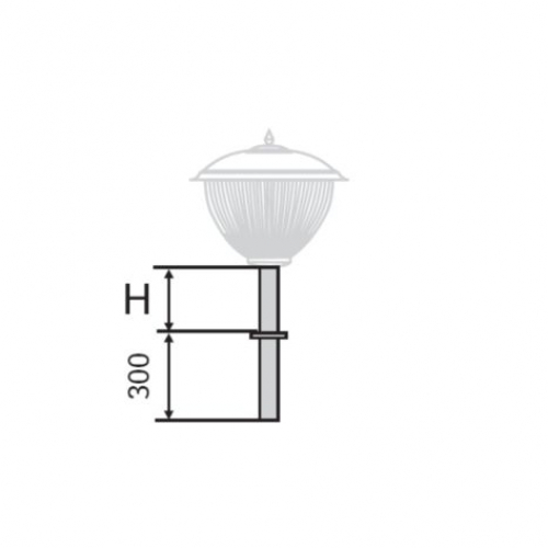 К52-0,5-1-5 кронштейн однорожковый