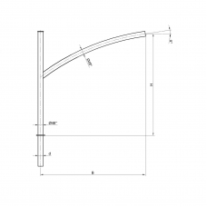 Кронштейн К72-1,0-1,0-1-1